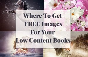 Where To Get Free Images For Your Low Content Books