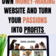 How to start your own money-making websites