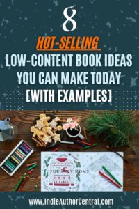 8 Hot-Selling Low-Content Book Ideas