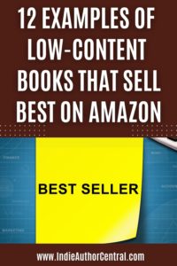 What Low-Content Books Sell the Most on Amazon